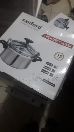 Sanford የሚጣድ የ Aluminium Alloy Pressure Cooker/Free Delivery