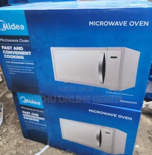 ገብቷል Midea Microwave Oven 20,23,25 Litters / Free Delivery