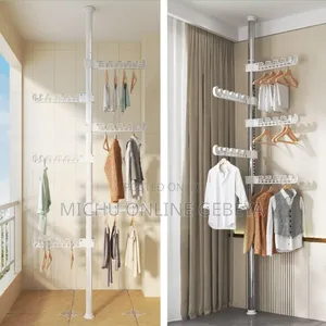 Telescopic Floor to Ceiling Free Standing Drying Pole/Free Delivery