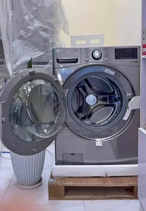 Lg 20/12 Front-Load Washer and Dryer Combination, Likely Featuring Ai