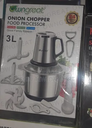 3l 600w Owngreat Onion Chopper Electric Manual