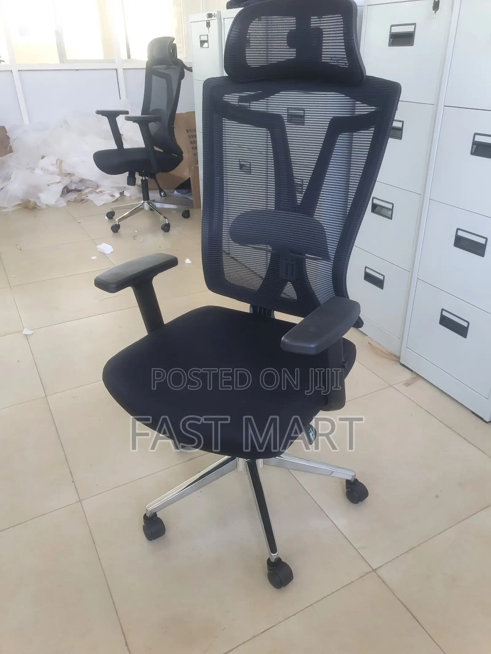 Black Ergonomic Mesh Office Chair