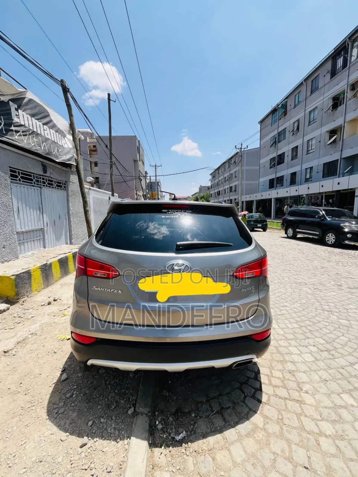 Hyundai Santa Fe 2015 Gray