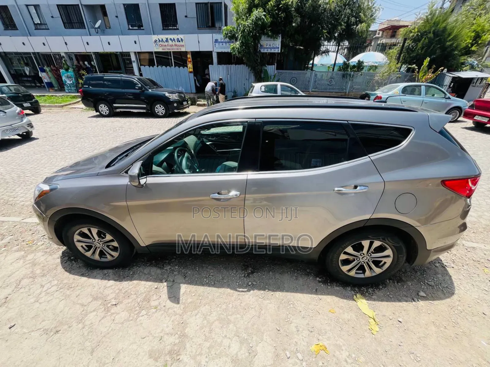Hyundai Santa Fe 2015 Gray