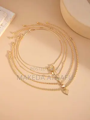 5pcs Heart Necklaces