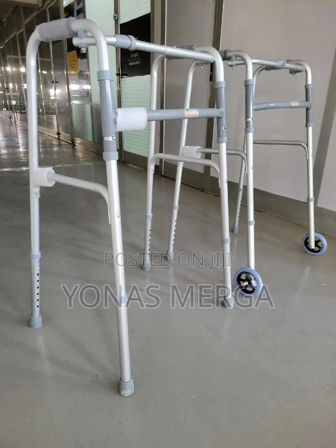 Aluminium Walker, Rainforce Ad Multum Durabile, Altitudo