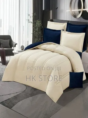 Seven (7) Pcs Comforter Set