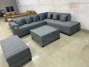 Futon L Shaped Sofa With Table
