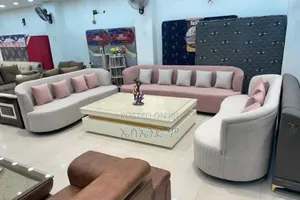 Mid-Century Modern Sofa Design With Table