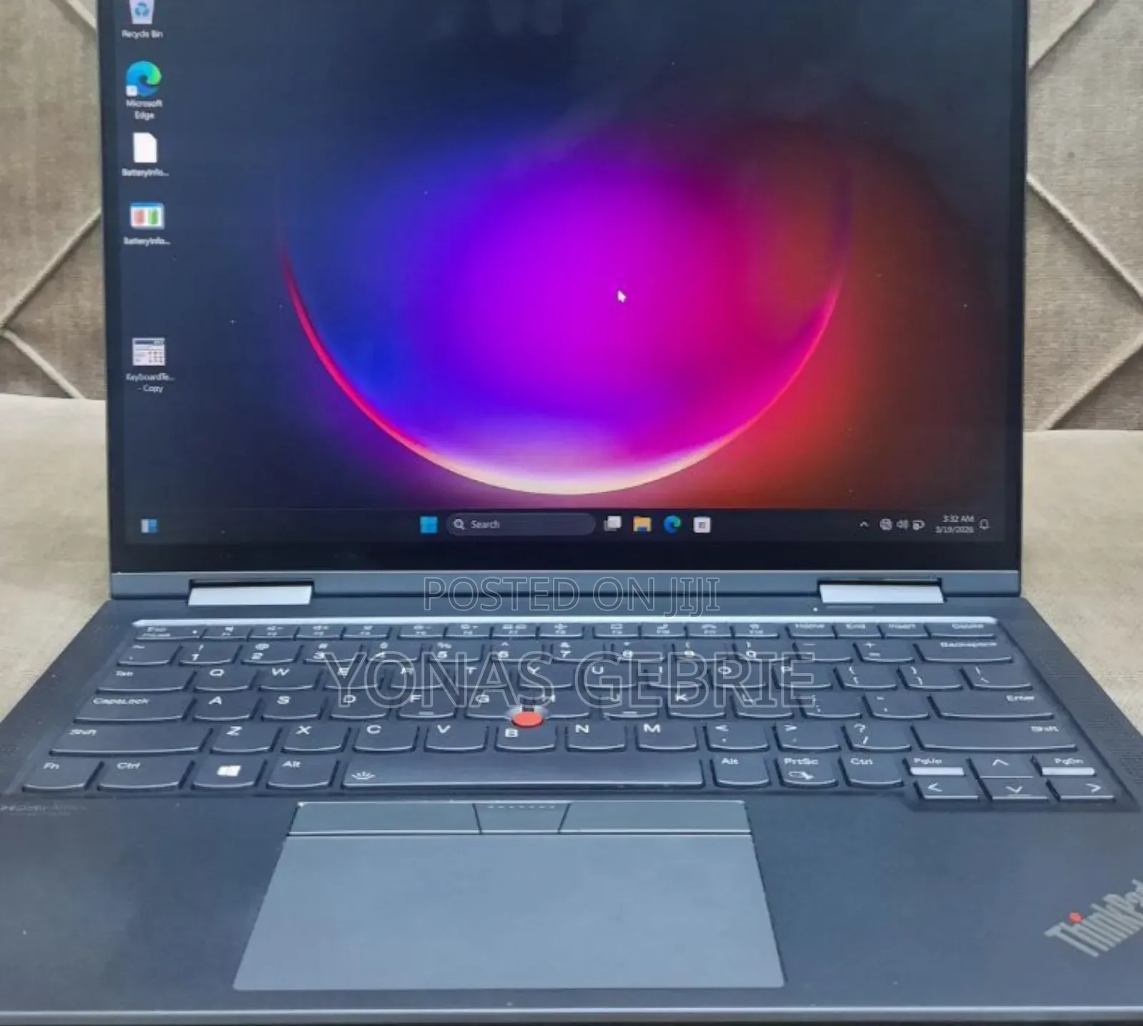 New Laptop Lenovo ThinkPad Yoga 16GB Intel Core i7 SSD 512GB