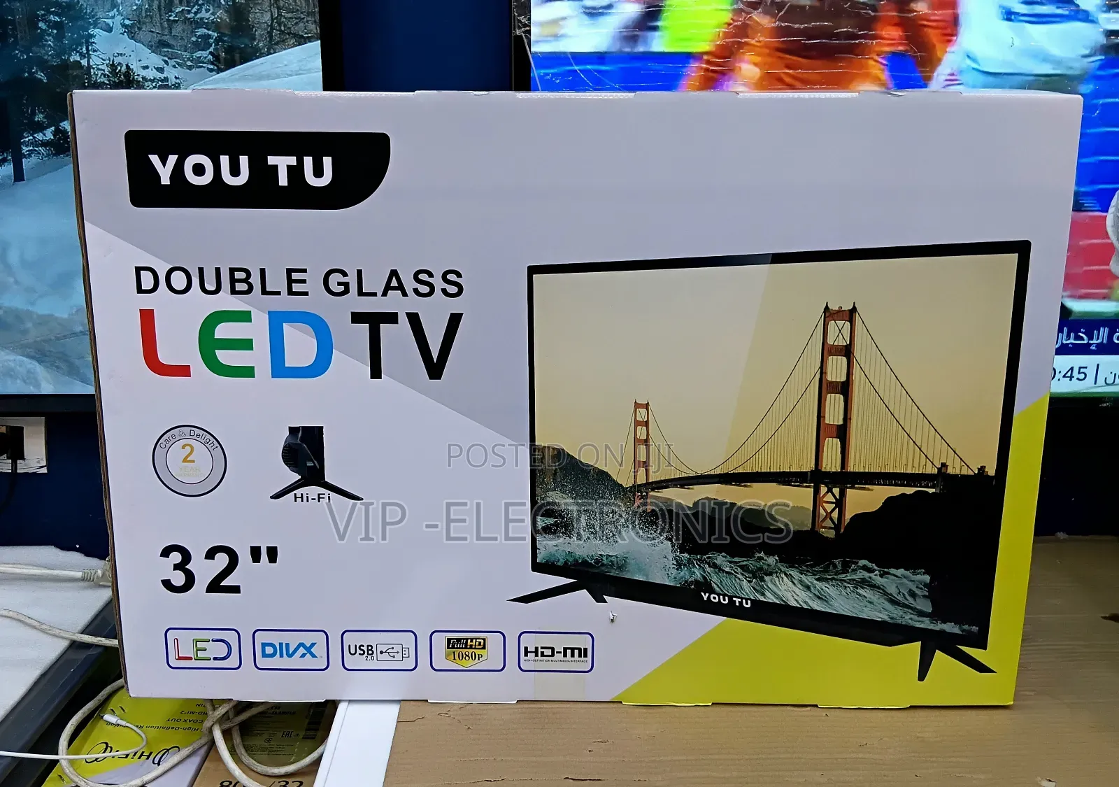 Youtu 32 Inch Tv –Led Clear Hd Display Compact Design