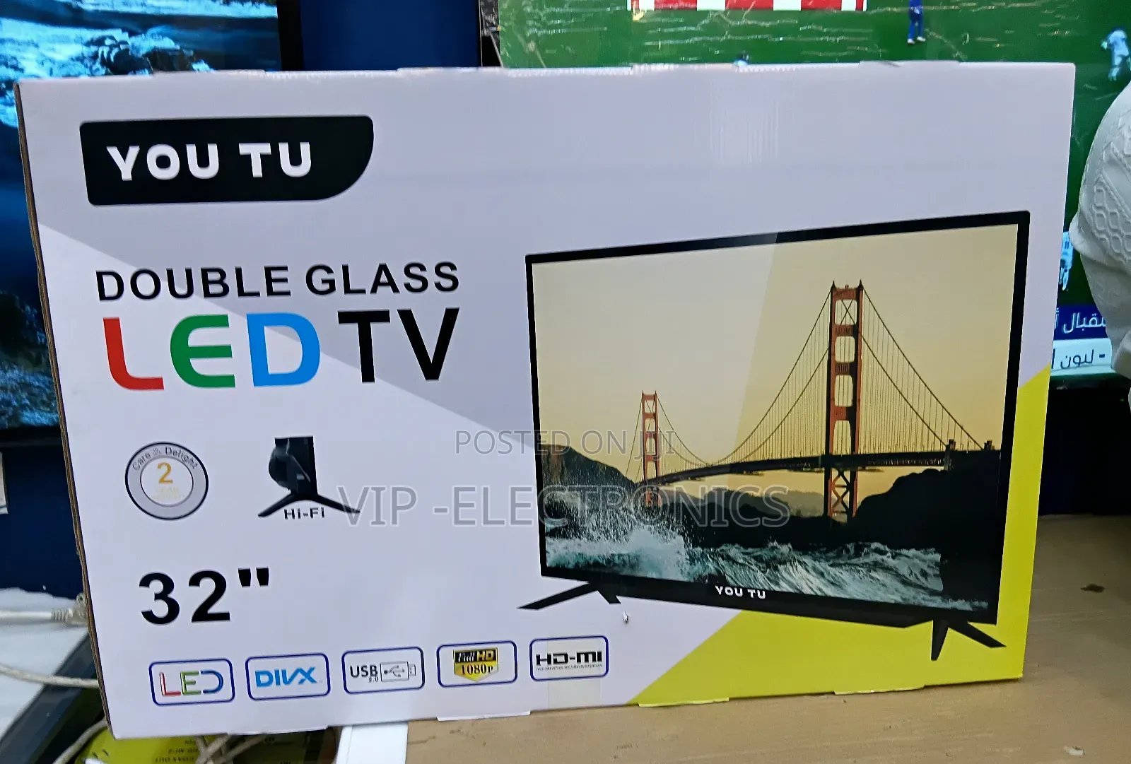 Youtu 32 Inch Tv –Led Clear Hd Display Compact Design