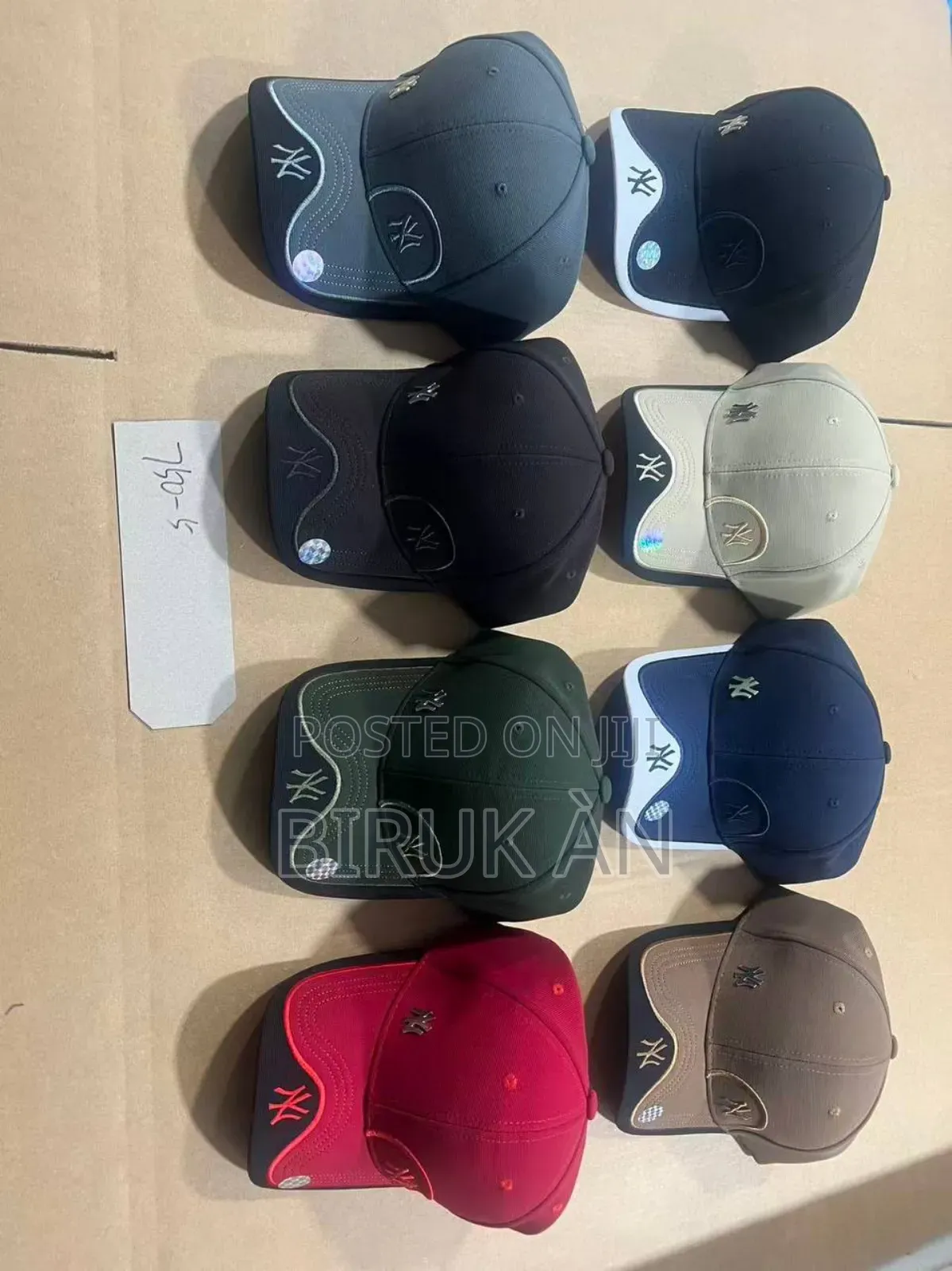 Different Brands Baseball Caps