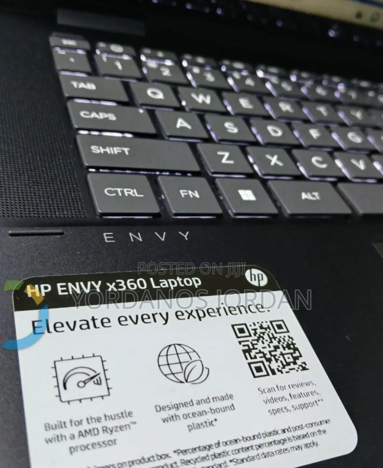 New Laptop HP Envy X360 8GB AMD Ryzen 5 SSD 512GB