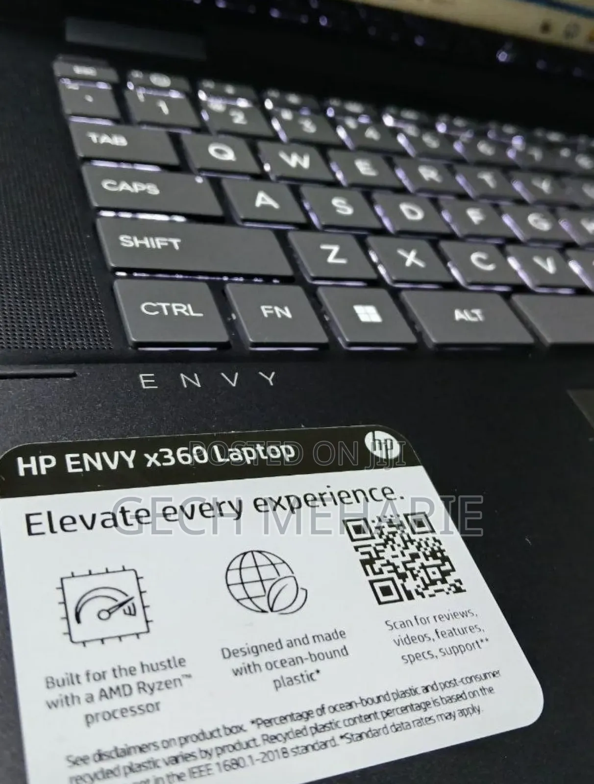 New Laptop HP Envy X360 8GB AMD Ryzen 5 SSD 512GB