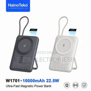 Hainoteko Power Bank 10,000mah Magnetic Charging