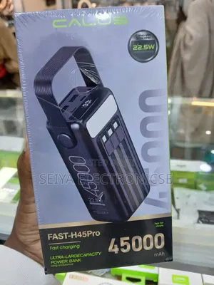 Calus Power Bank 45,000mah Fast-Charging 22.5w Flashlight
