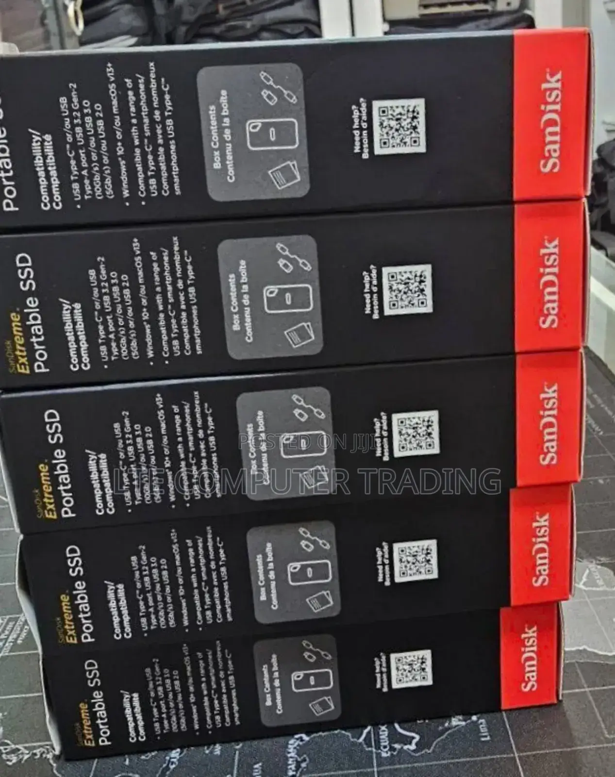 Sandisk 4tb External Hard Disk Drive 1050mbps Speed