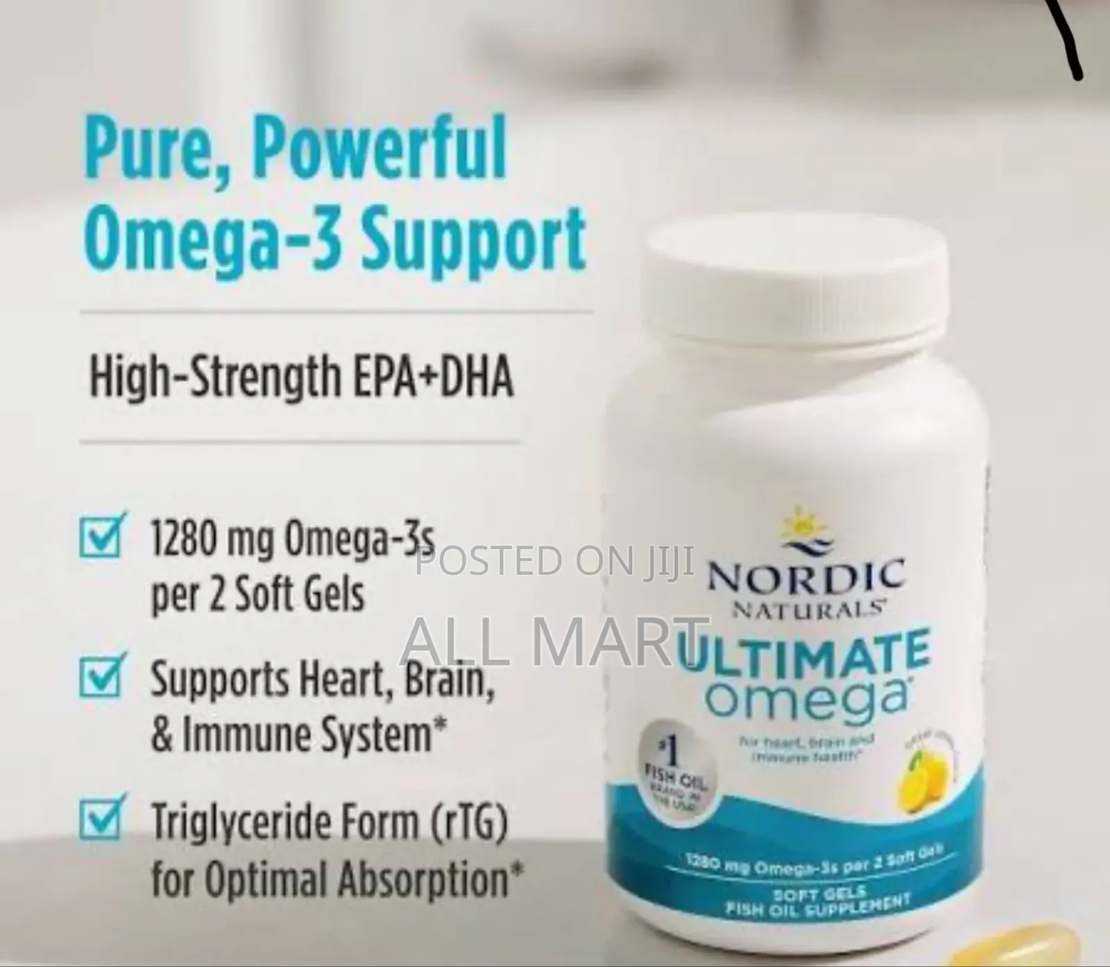 Nordic Naturals Ultimate Omega 60 Softgels
