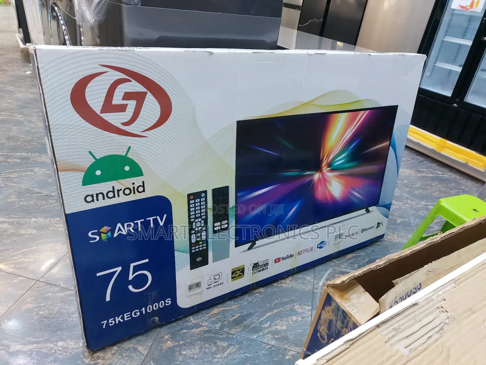 Lj 75" Uhd Smart Tv, a Large-Screen Television Designed for Immersive