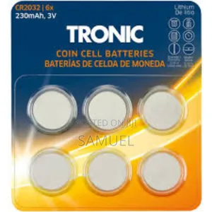Tronic 1.55v,9v,12, 2032,2016,1220,1616,1620 Orginal Germany Battery