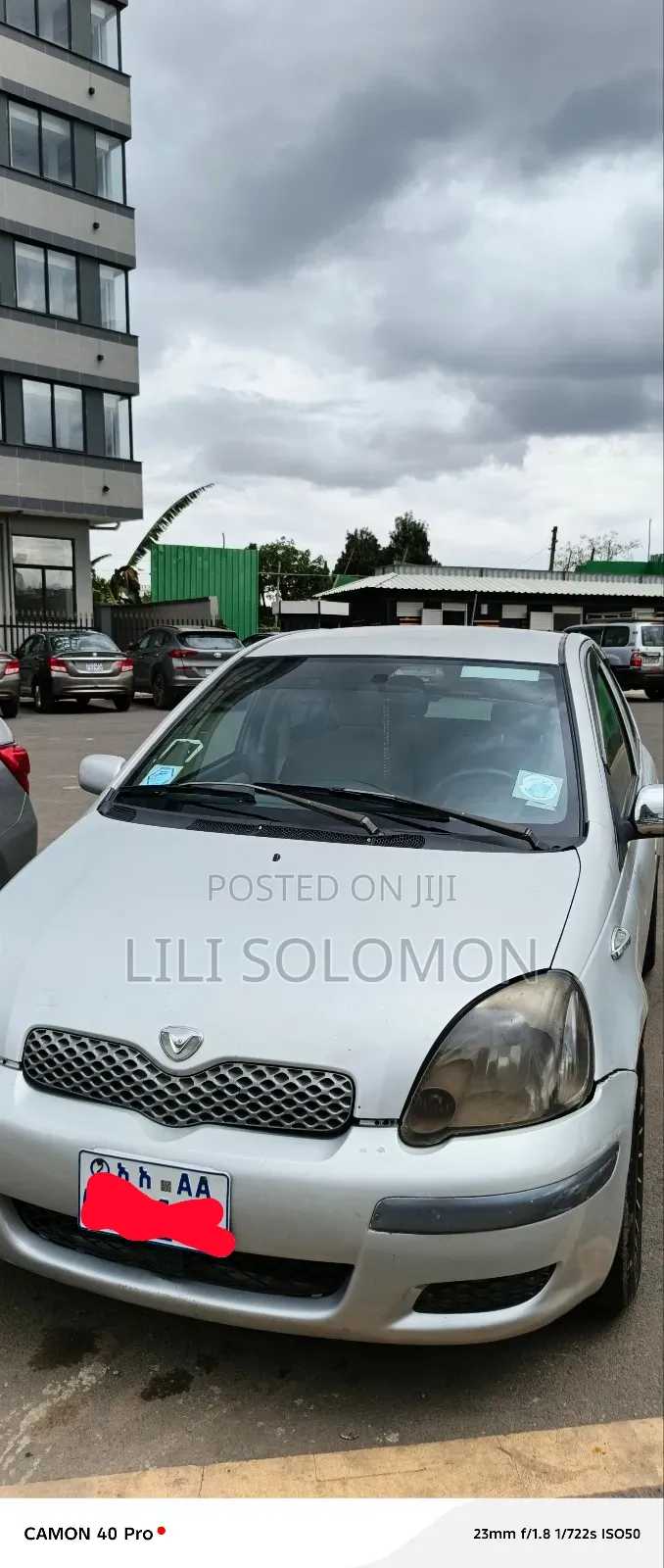 Toyota Vitz 2004 Silver