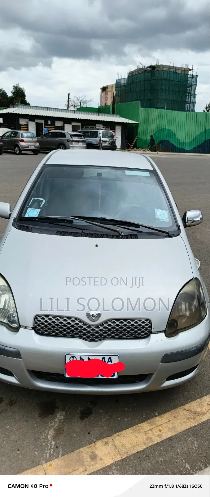 Toyota Vitz 2004 Silver