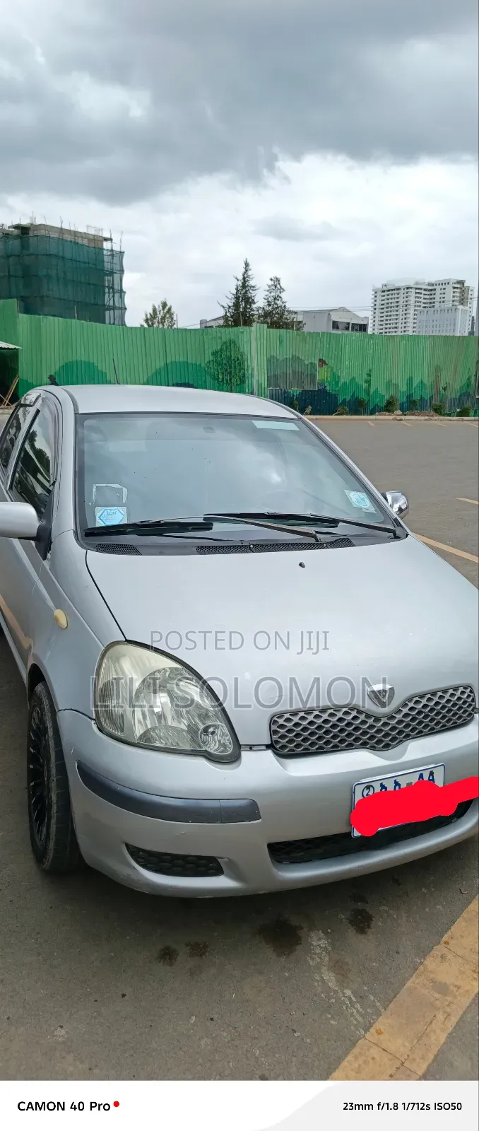 Toyota Vitz 2004 Silver