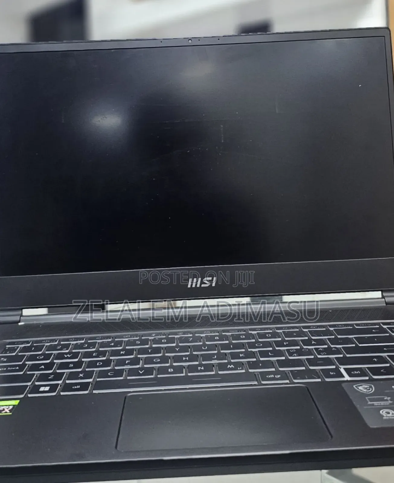 New Laptop MSI GF63 16GB Intel Core i7 SSD 512GB