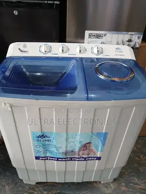 Ice Land Brand Twin-Tub Semi-Automatic Washing Machine. 14.Kg
