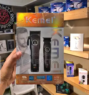 Kemei Km-1827 Professional Electric Shaver and Hair Clipper Set.
