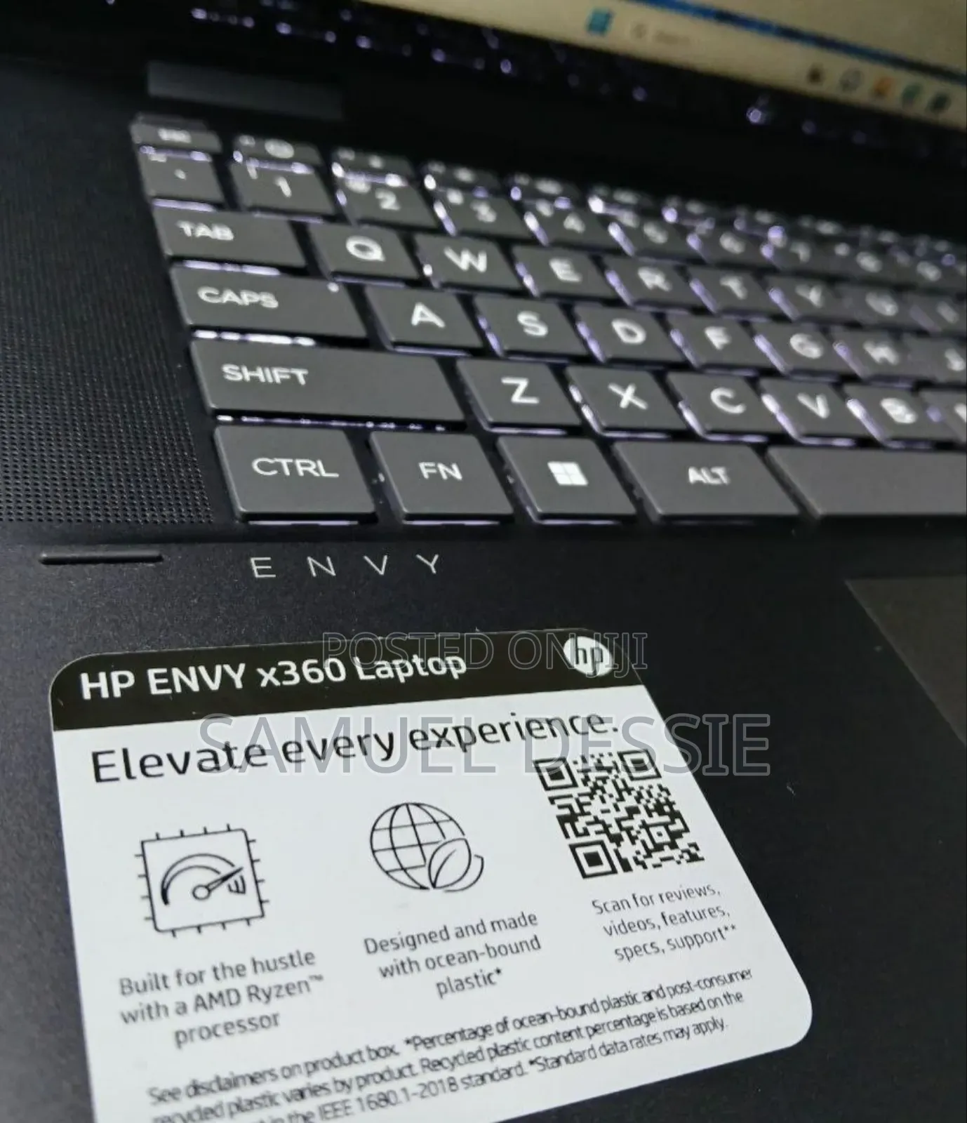 New Laptop HP Envy X360 8GB AMD Ryzen 5 SSD 512GB
