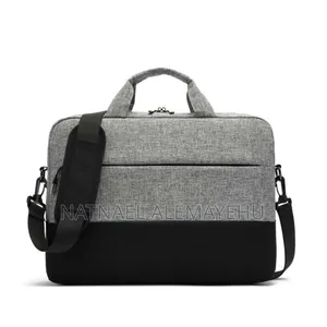 Coolbell Gray and Black Laptop Shoulder Bag 15.6