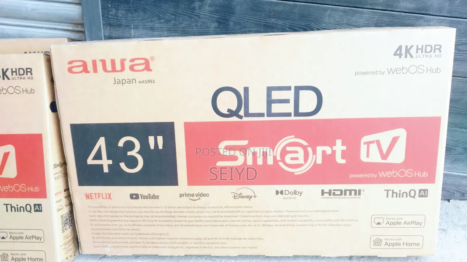 Aiwa Tv 43 Inch Qled Smart