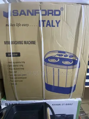 Sanford Nl-Wm-6807 Mini Washing Machine – 3kg Compact Single Tub,