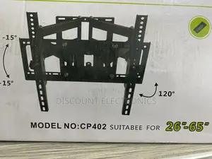 Cp402 Full Motion Tv Wall Mount (26"–65")