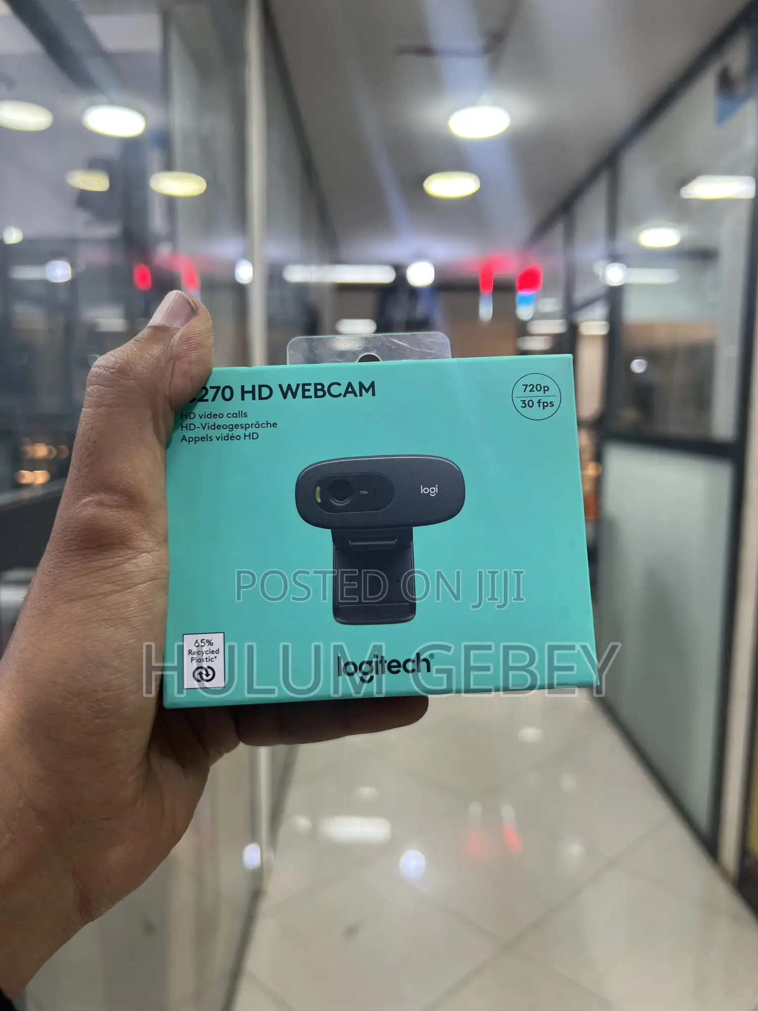 Webcam Logitech C270 Hd
