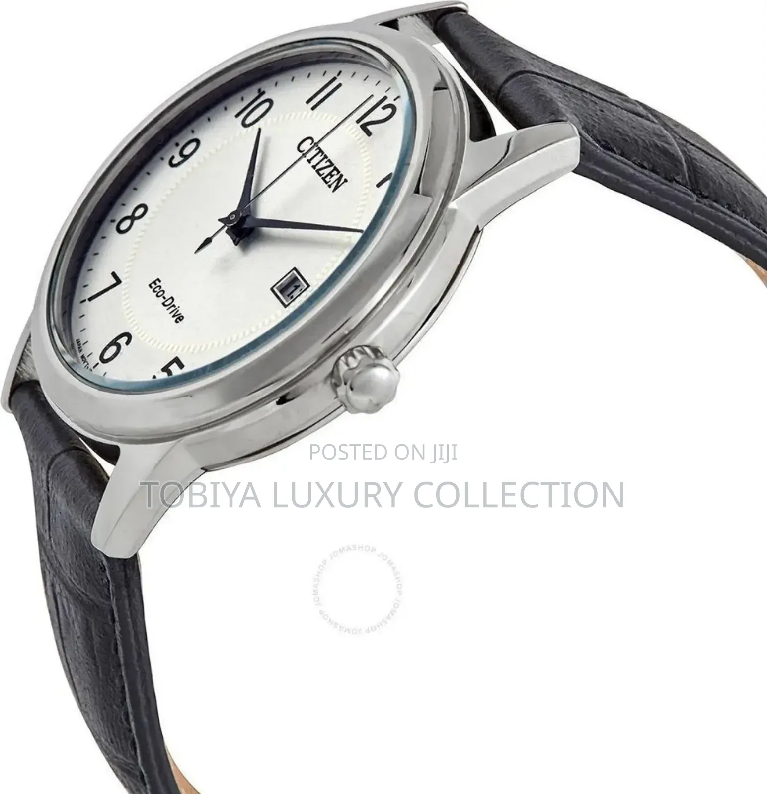 Citizen Men's Sporty Eco-Drive Quartz Watch .Leather Strap Aw1231-07a