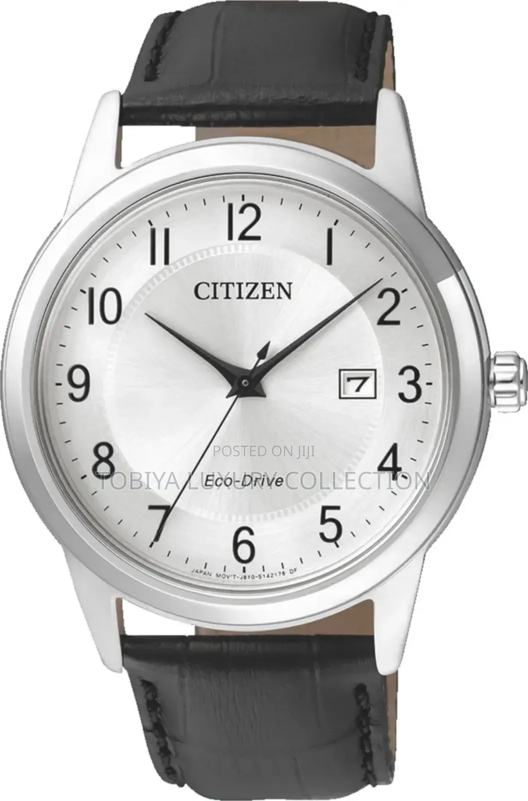 Citizen Men's Sporty Eco-Drive Quartz Watch .Leather Strap Aw1231-07a