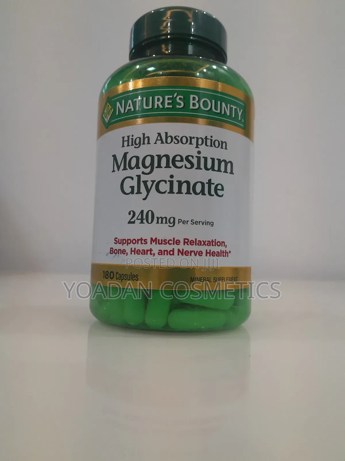 Magnesium Glycinate – ለተሻለ እንቅልፍና ማረፍ፣ ጭንቀት መቀነሻ ፣ ና ለየነርቭ ጤና