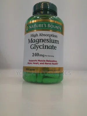 Magnesium Glycinate – ለተሻለ እንቅልፍና ማረፍ፣ ጭንቀት መቀነሻ ፣ ና ለየነርቭ ጤና