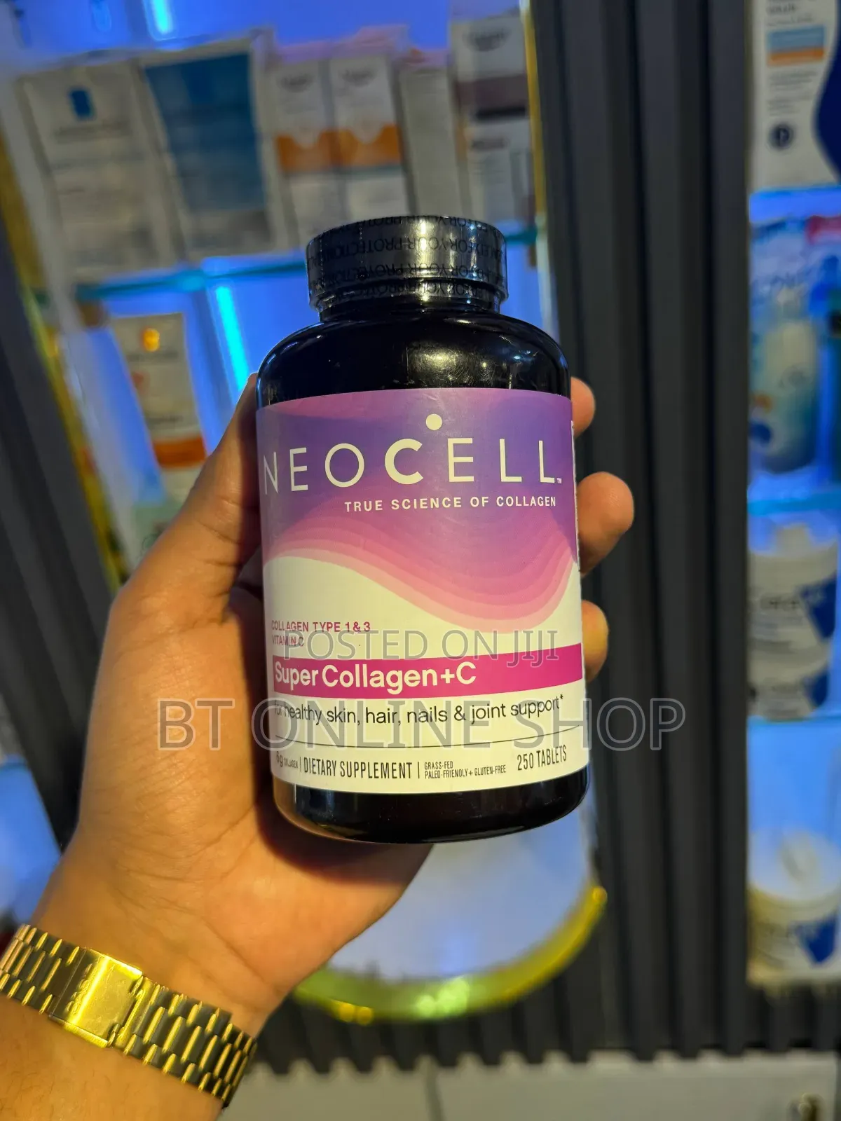 Neocell Super Collagen + C Dietary Supplements.