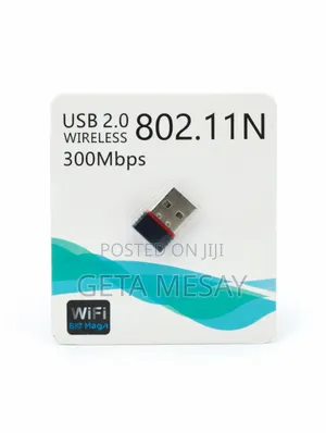 Mini Usb Wifi Adapter 300mbps 802.11n for Pc Laptop