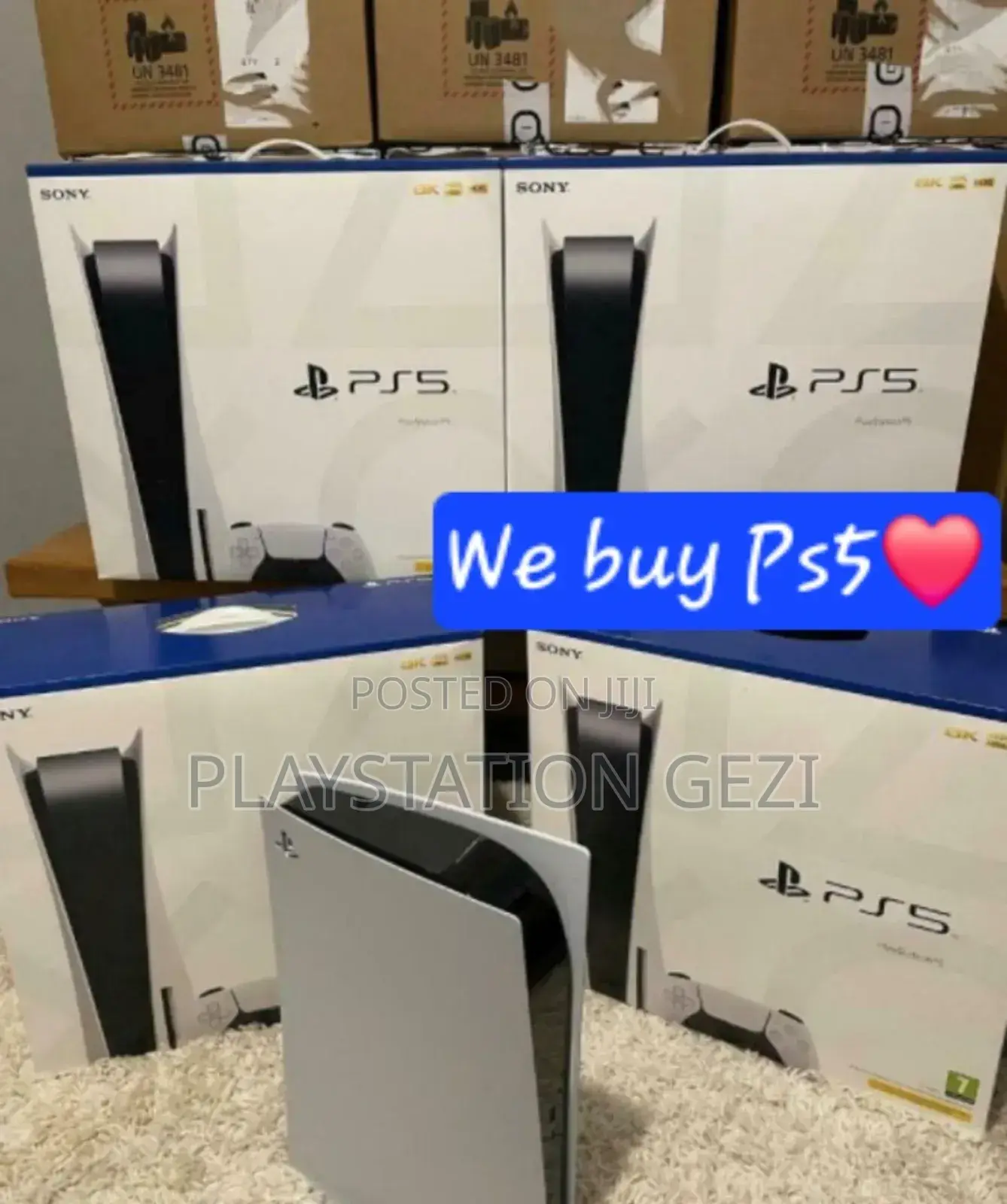 Playstation 5 /Fat/Slim/Pro እንገዛለን