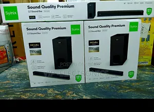 Syinix Sound Bar Speakers Powerful Bass | Bluetooth High Quality Audio