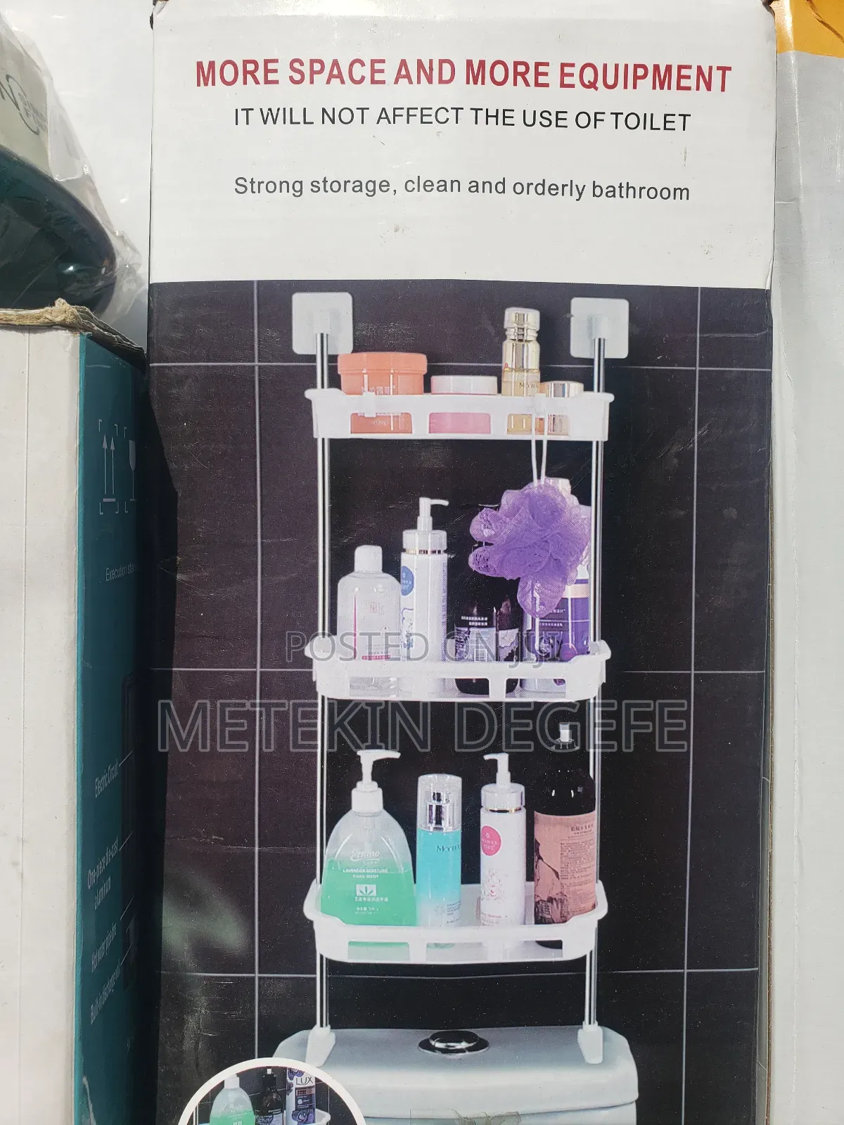 Strong Storage Clean And Orderly Bathroom