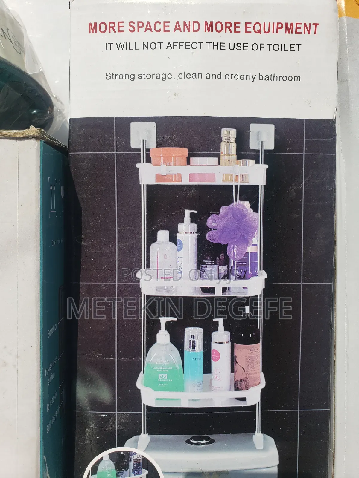 Strong Storage Clean And Orderly Bathroom