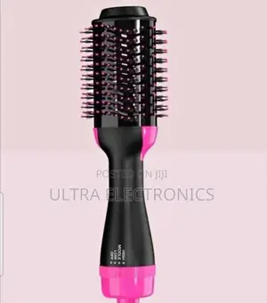 የፀጉር ማበጠሪያ in-1 Hot Air Brush Which Functions Hair Dryer, Straightene