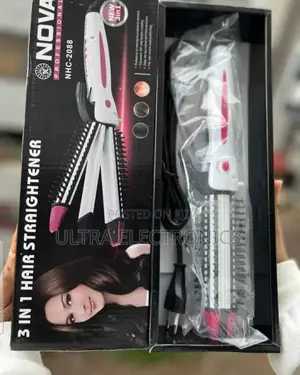 Nova NHC-2088t Is a 3-in-1 Hair Styling Tool Designed to Straighten,