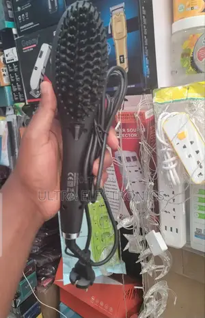 ፀጉር ማበጠሪያ Progemei Electric Hair Straightening Brush, Designed